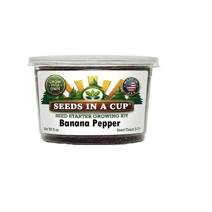 Banana Pepper Grow Kit | Seeds In A Cup®