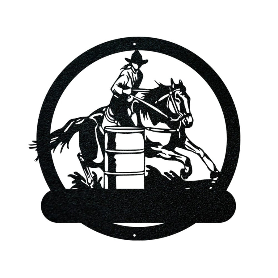 Barrel Racing Monogram