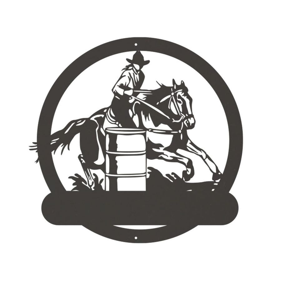 Barrel Racing Monogram
