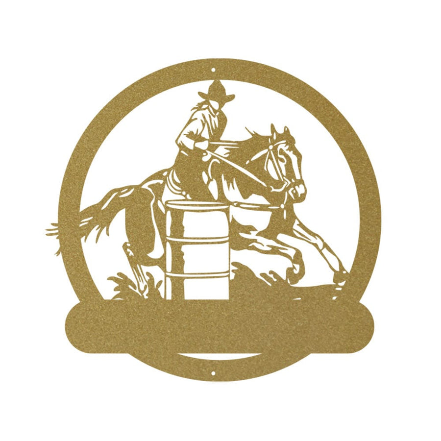 Barrel Racing Monogram