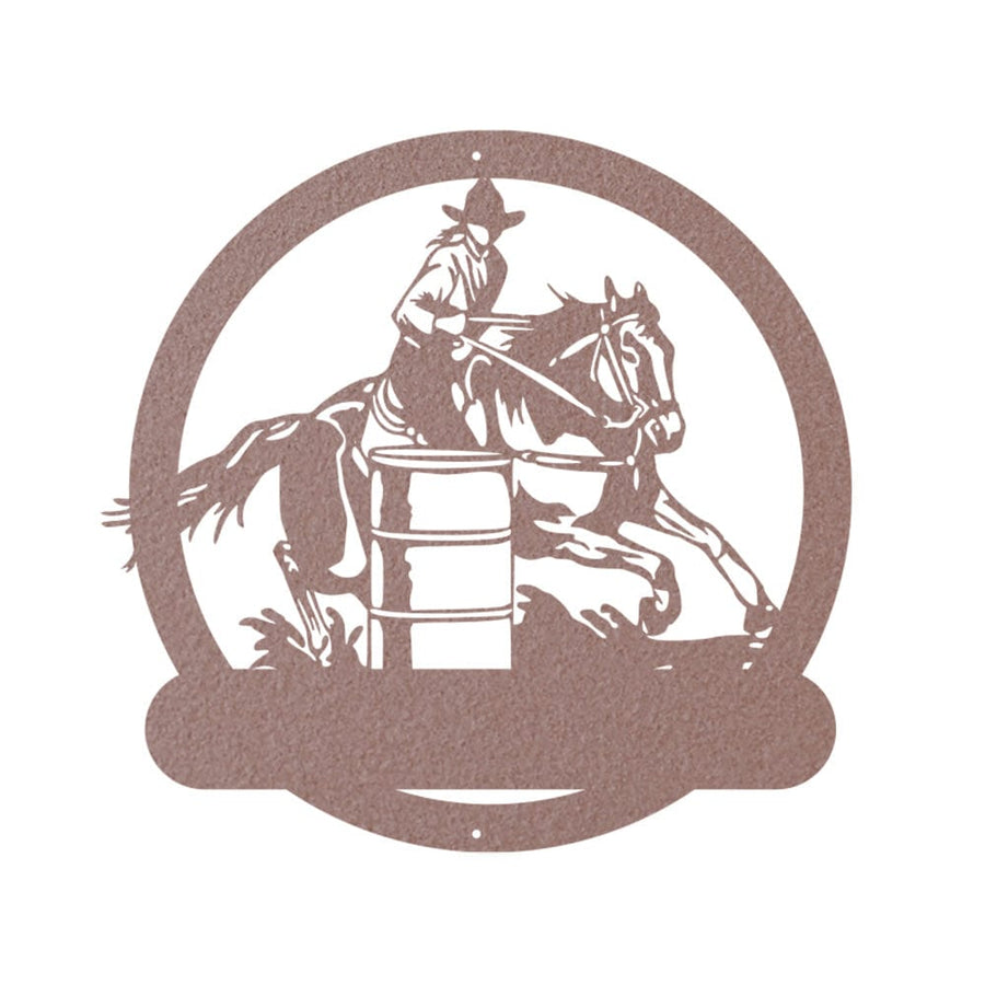 Barrel Racing Monogram
