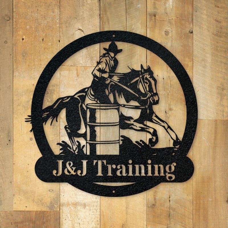 Barrel Racing Monogram