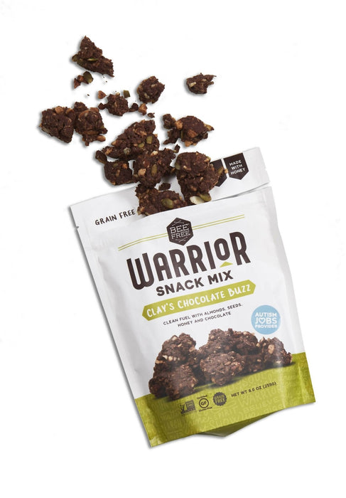 BeeFree - Bee Free Warrior Mix: Clay's Chocolate Buzz Granola, Gluten Free, Grain Free - 12 Bags x 9oz - Cereal & Granola | Delivery near me in ... Farm2Me #url#