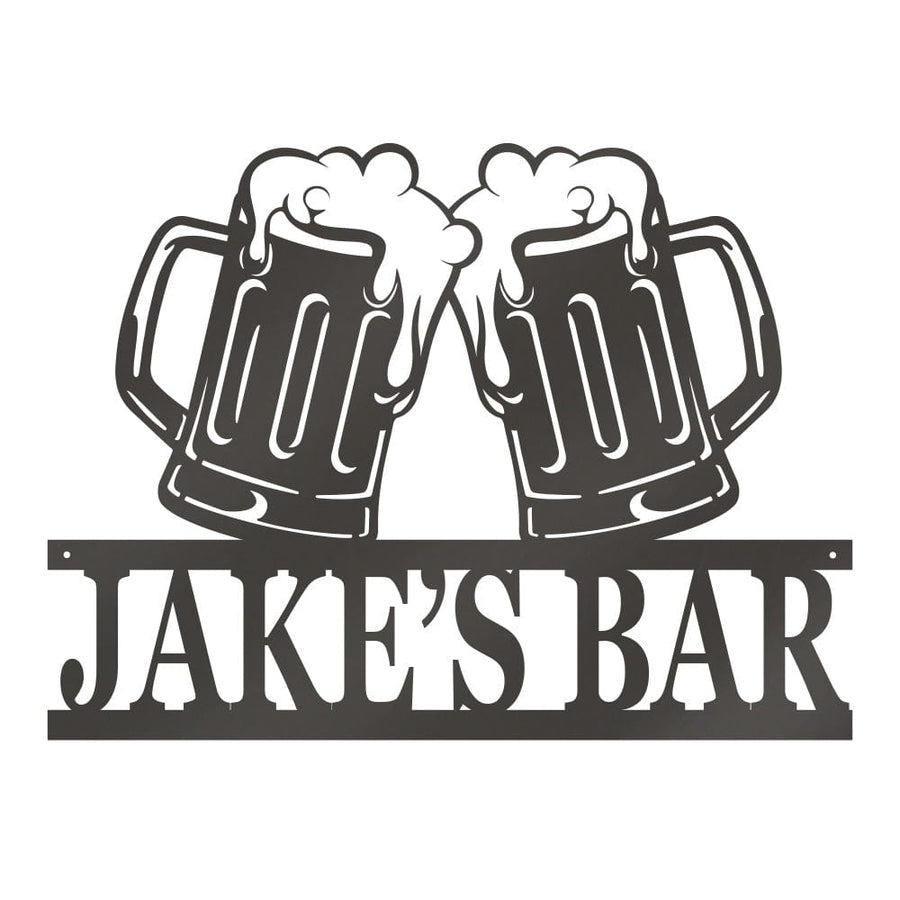 Beer Mug Bar Monogram
