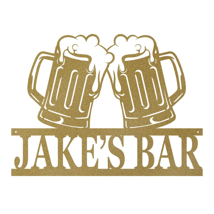 Beer Mug Bar Monogram