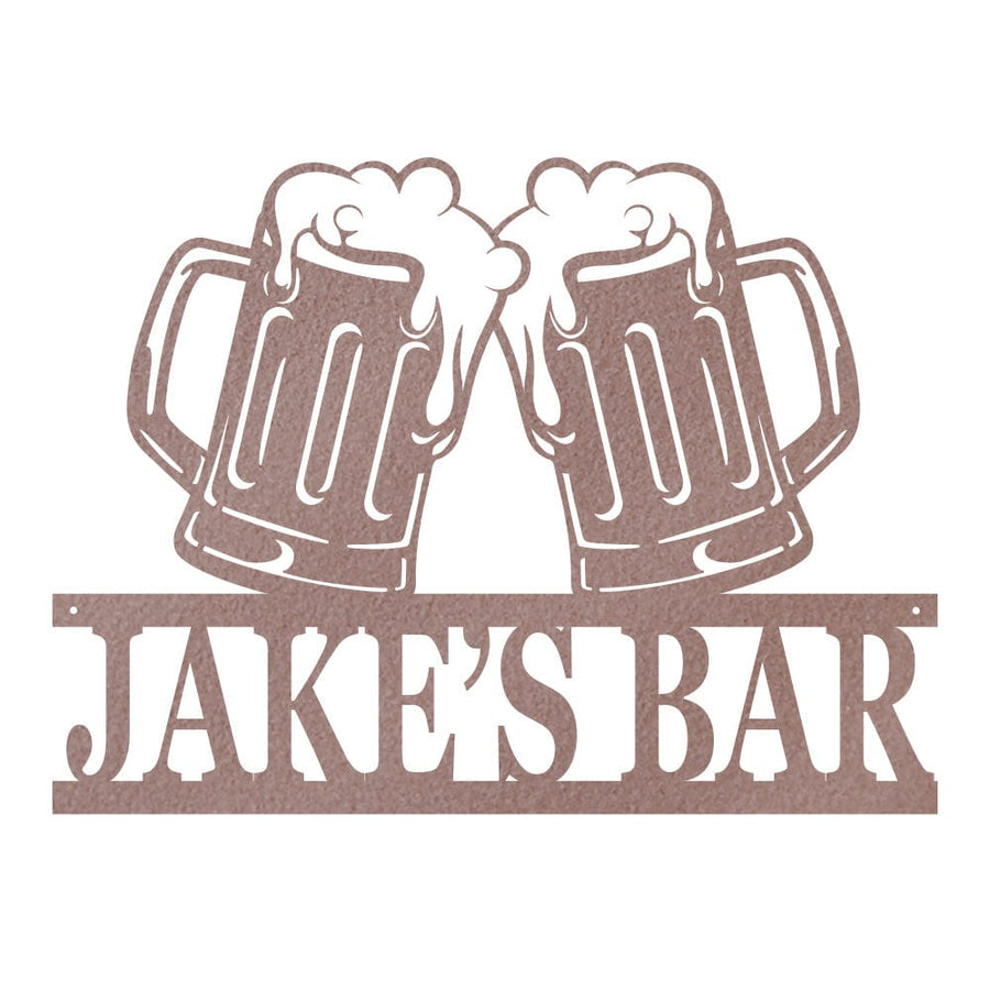 Beer Mug Bar Monogram