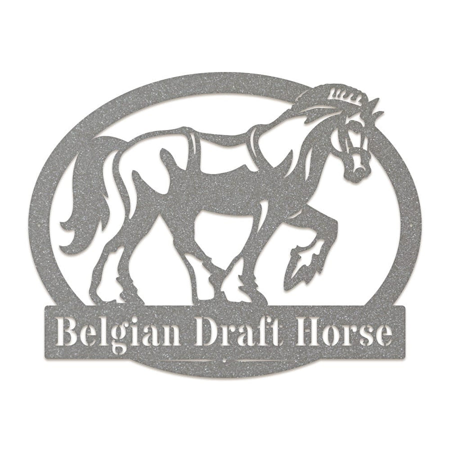 Belgian Draft Horse Monogram