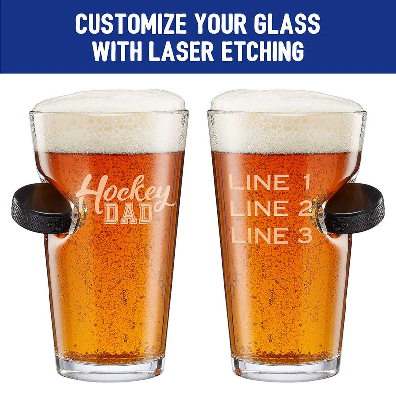 BenShot SlapShot™ Hockey Dad/Mom Glasses