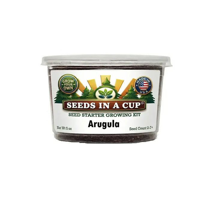 Arugula Grow Kit | Seeds In A Cup®