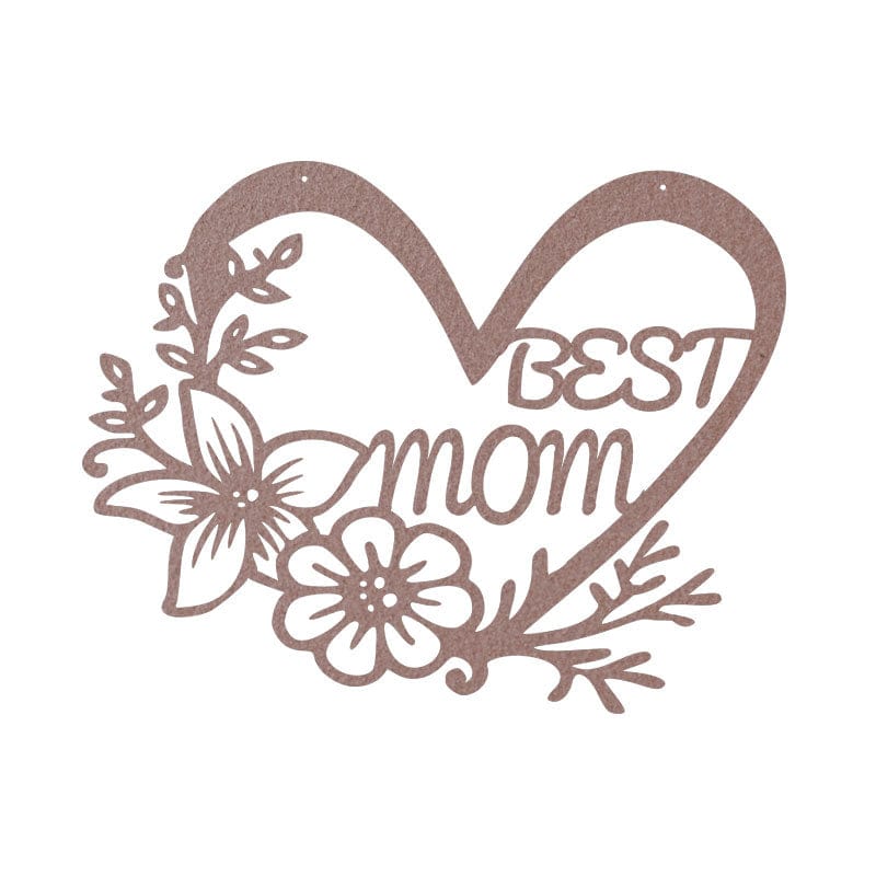 Best Mom Heart Sign