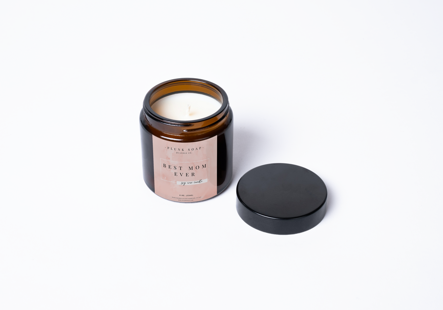 Best Mom Ever Inspirational Scented Soy Candle