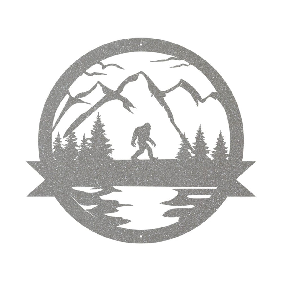 Bigfoot Metal Sign
