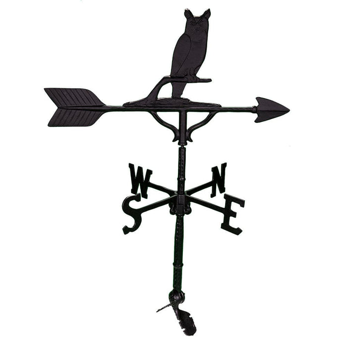Owl 32" Weathervane | Patriot Forged in the USA
