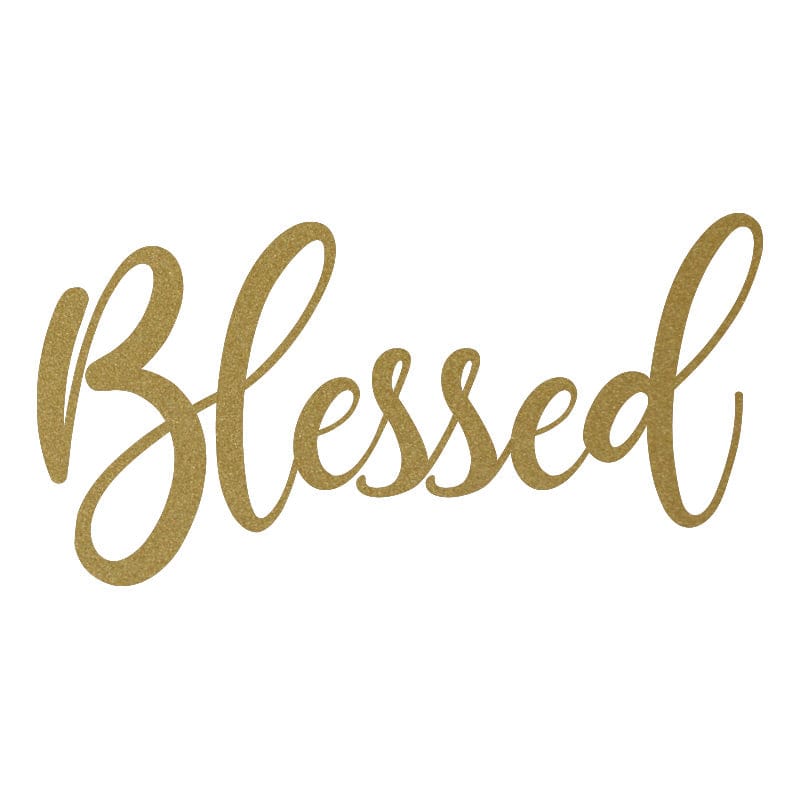Blessed Metal Sign - Custom Metal Wall Art | Home Decor Gift for Family Room
