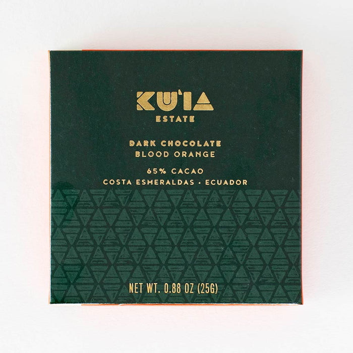Blood Orange Dark Chocolate Bar