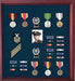 Army Medal Display Case, Army Medal Shadow box., , The Military Gift Store, Military medal and Certificate frames
