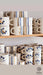 A collection of white ceramic mugs with golden accents and various blue evil eye designs neatly arranged on wooden shelves. The designs include crescent moons, hamsa hands, stripes of multiple evil eyes, and more, creating an aesthetically pleasing display with a cultural touch.