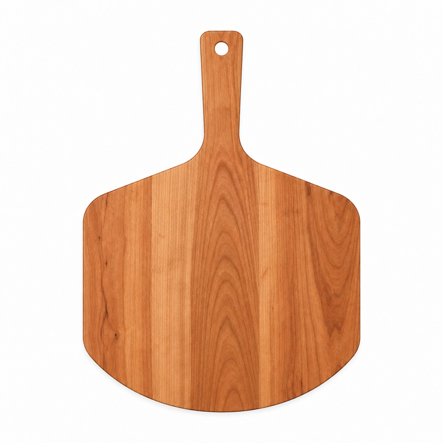22 × 16 Cherry / No Groove / Paddle Handle - top view