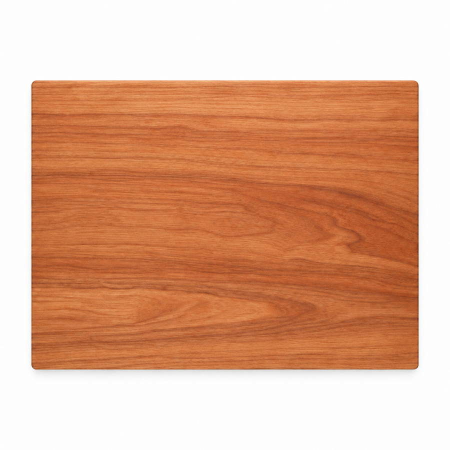 20 × 15 Cherry / Bottom Juice Groove / No Handles - top view