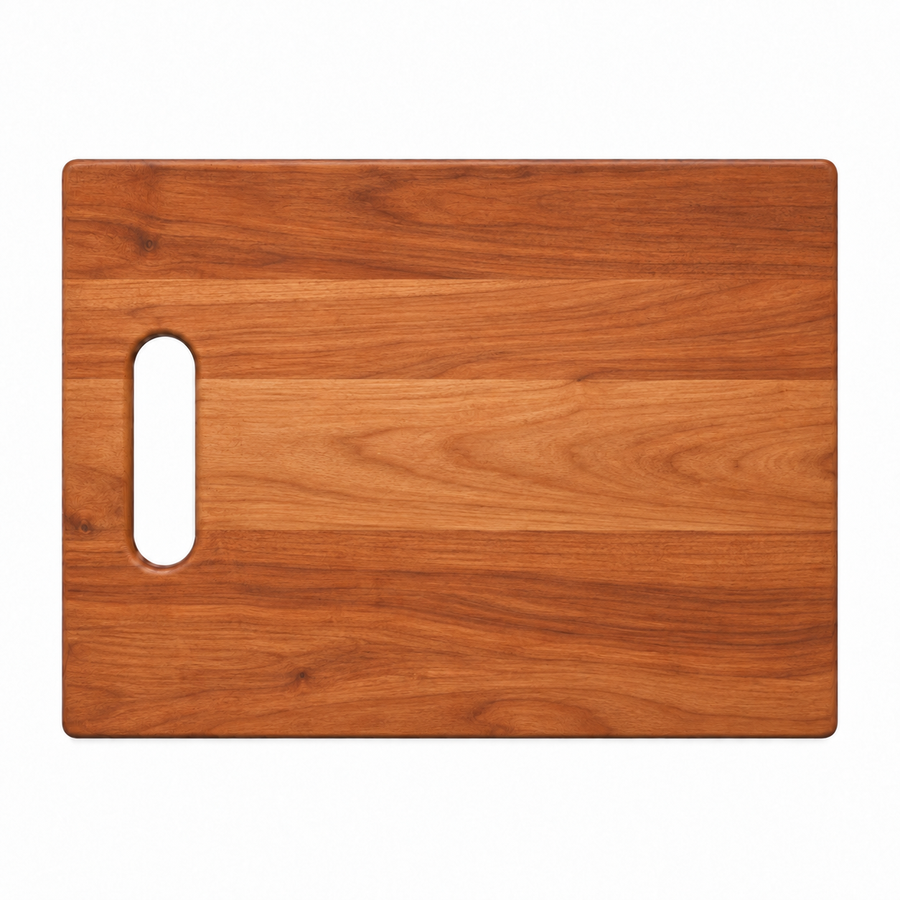 12 × 9 Cherry / No Groove / Single Handle - top view