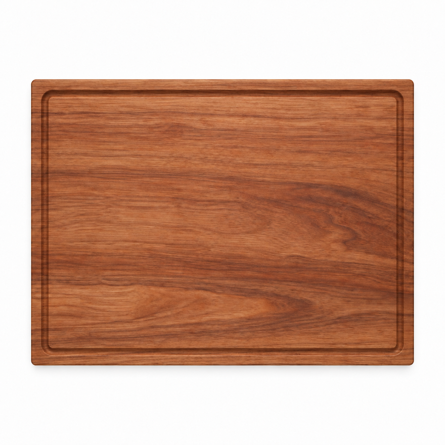 20 × 15 Cherry / Top Juice Groove / No Handles - top view