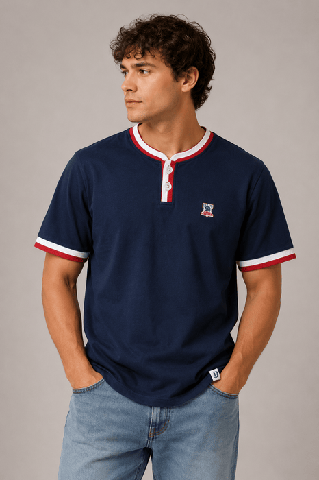 BOATHOUSE Men's Liberty Henley Tee