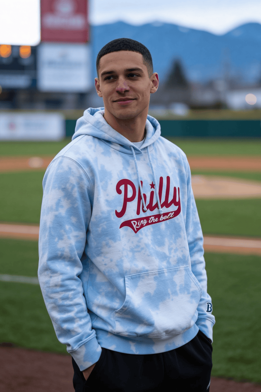 BOATHOUSE Philly Tie-dye Unisex HOODIE