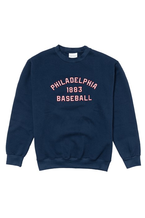 BOATHOUSE Unisex Philadelphia 1883 Baseball Crew
