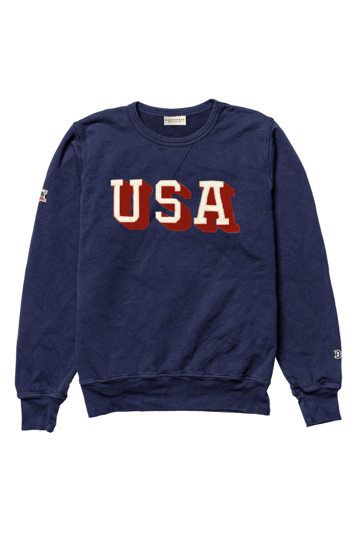 Boathouse USA French Terry Crew