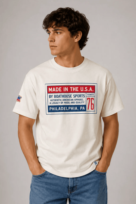 Boathouse USA Stamp Cotton Short Sleeve