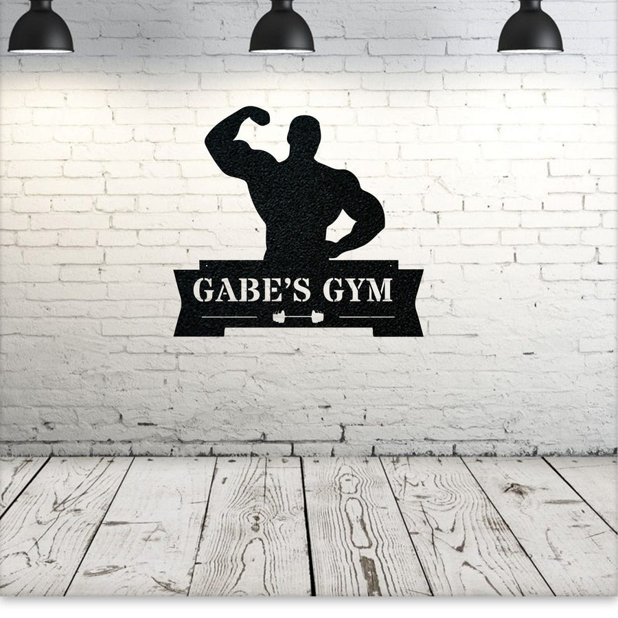 Bodybuilder Monogram