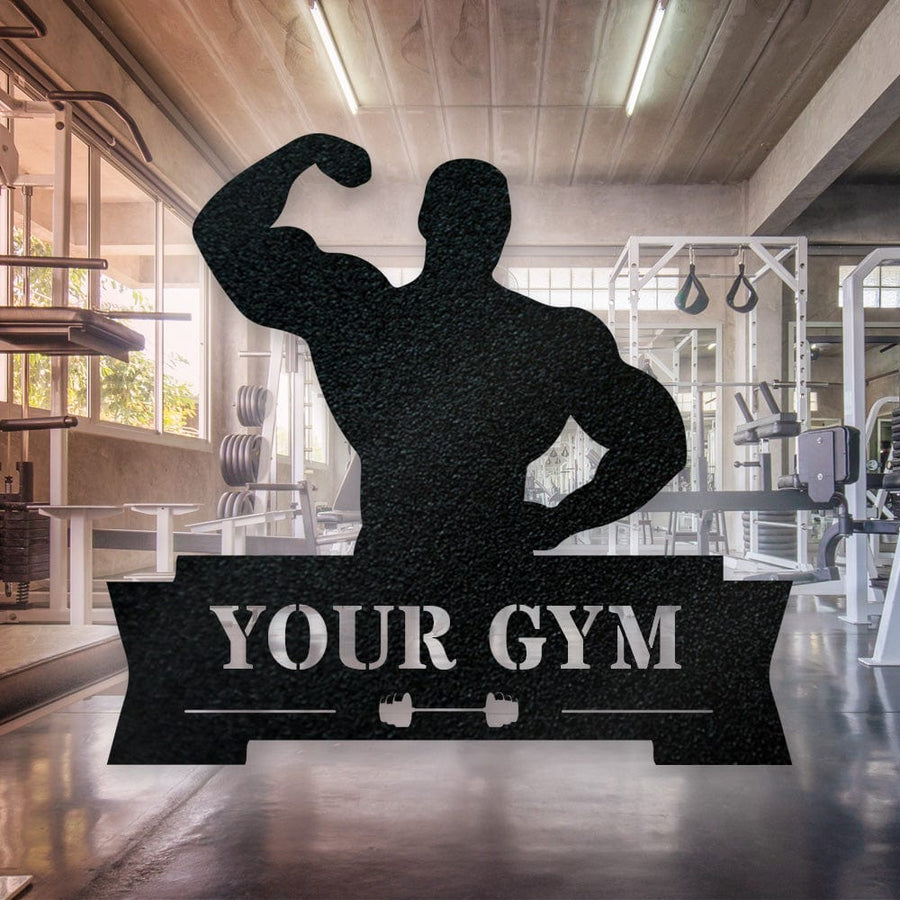 Bodybuilder Monogram