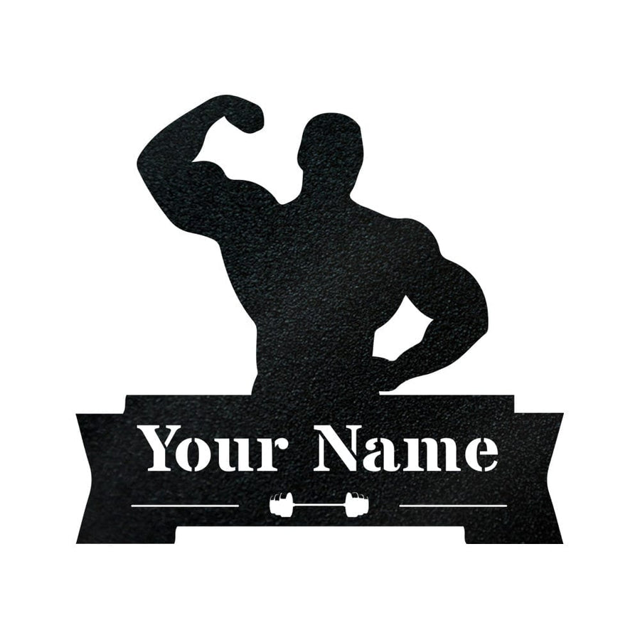 Bodybuilder Monogram