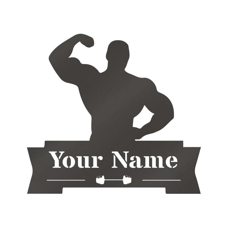Bodybuilder Monogram