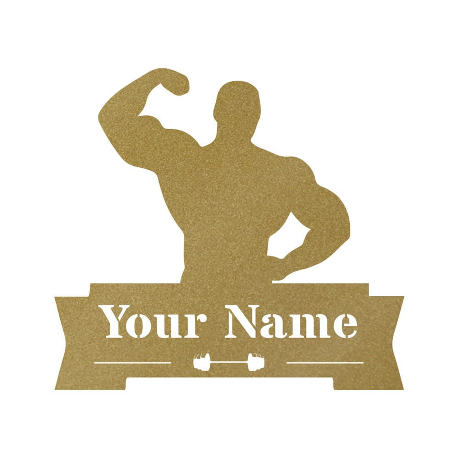 Bodybuilder Monogram