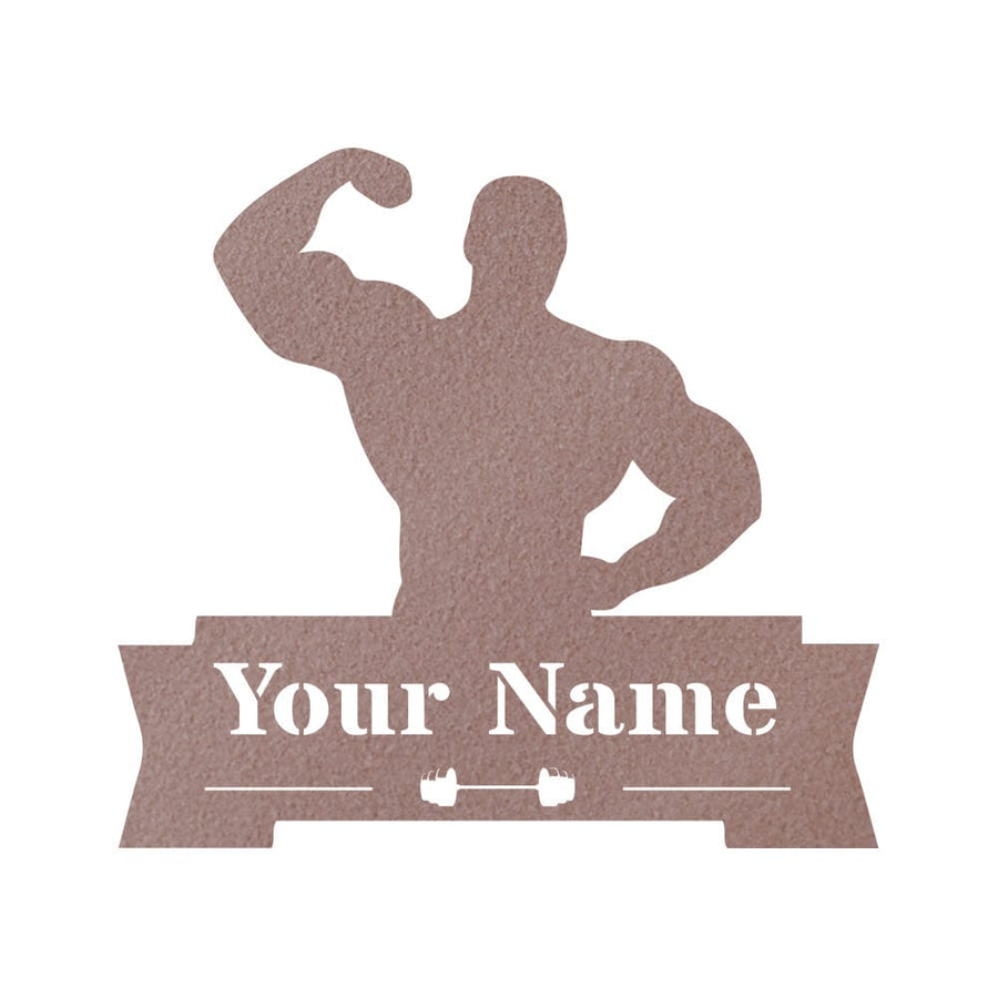 Bodybuilder Monogram