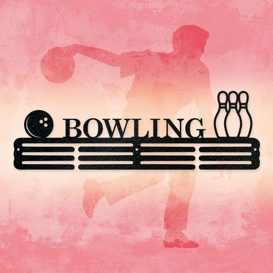 Bowling Sport Awards Medal Hanger