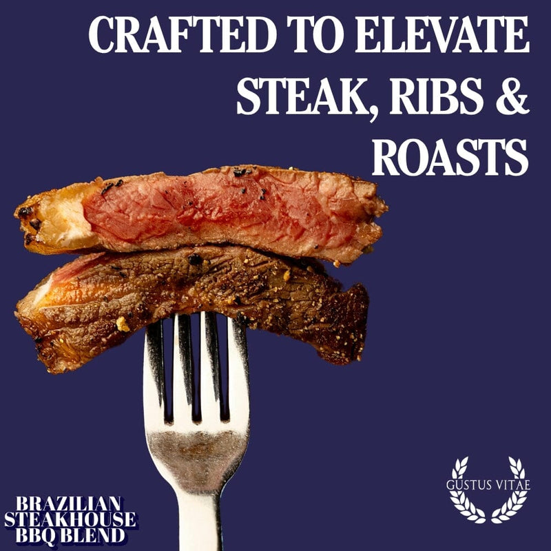 Brazilian Steakhouse BBQ Blend Bougie BBQ Gustus Vitae