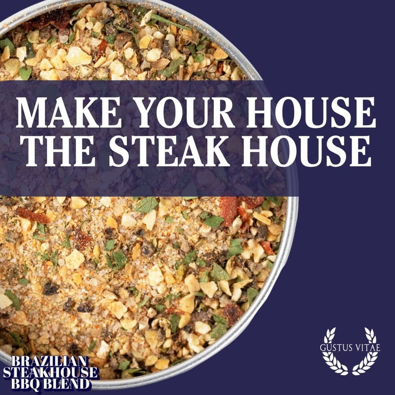 Brazilian Steakhouse BBQ Blend Bougie BBQ Gustus Vitae