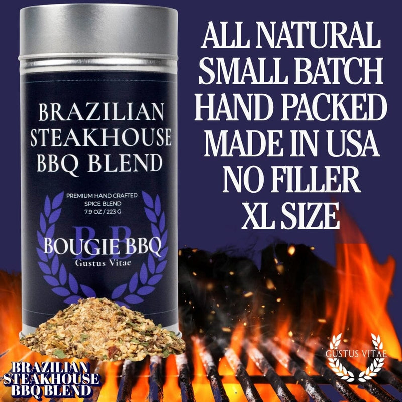 Brazilian Steakhouse BBQ Blend Bougie BBQ Gustus Vitae