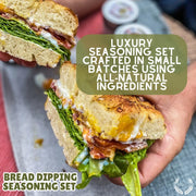 Bread Dipping Seasonings - Variety 6 Pack Collections & Gift Sets Gustus Vitae