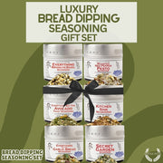 Bread Dipping Seasonings - Variety 6 Pack Collections & Gift Sets Gustus Vitae