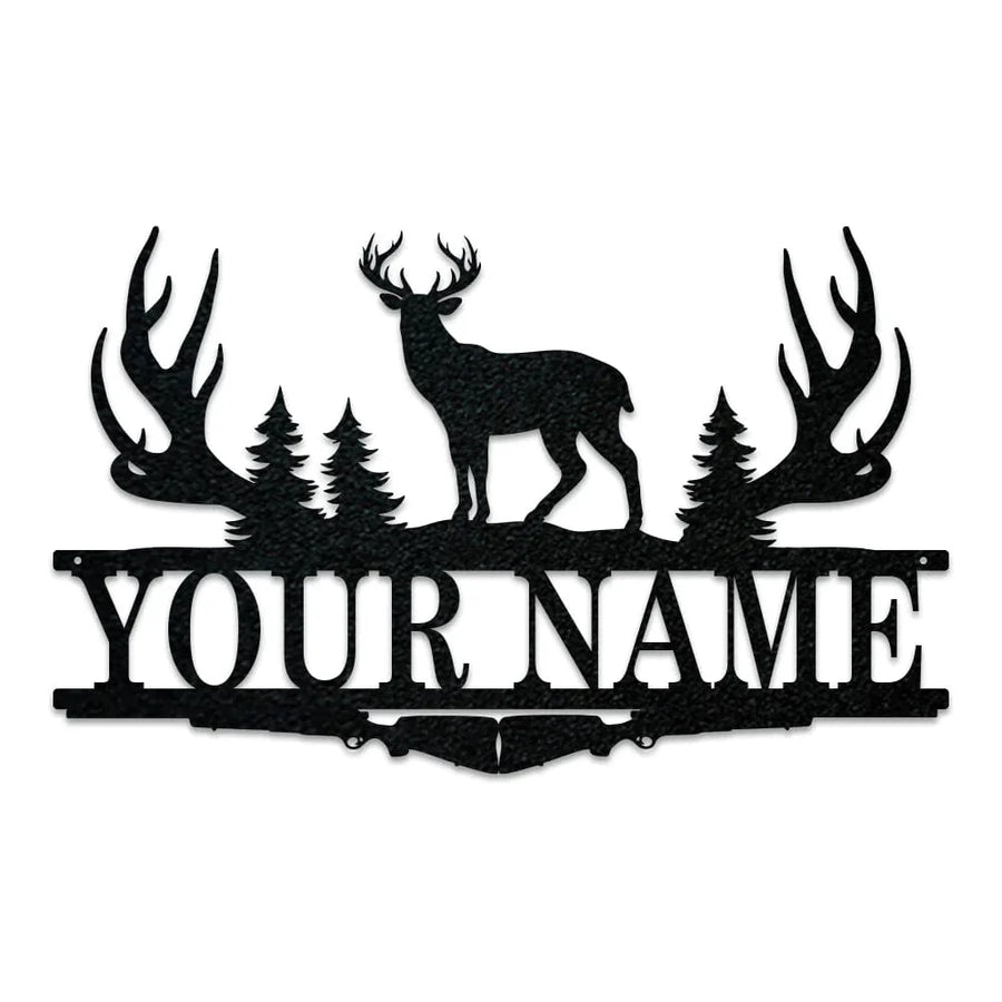 Buck Antler Split Monogram