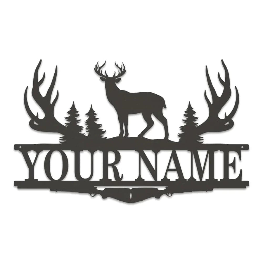 Buck Antler Split Monogram