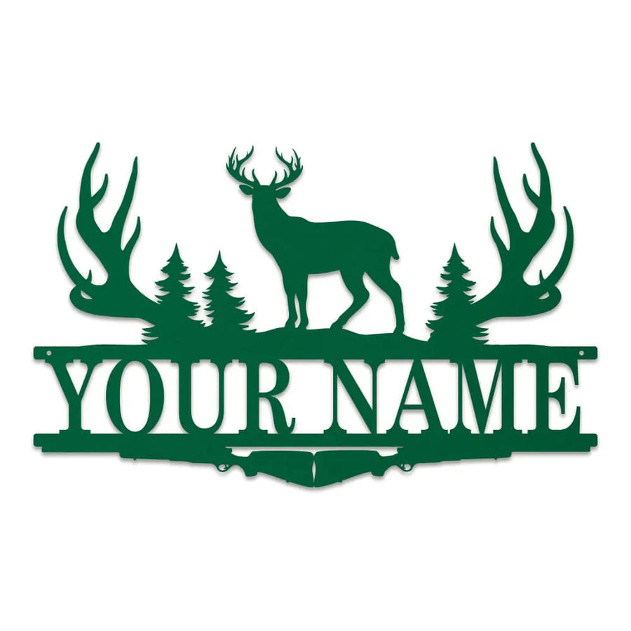 Buck Antler Split Monogram