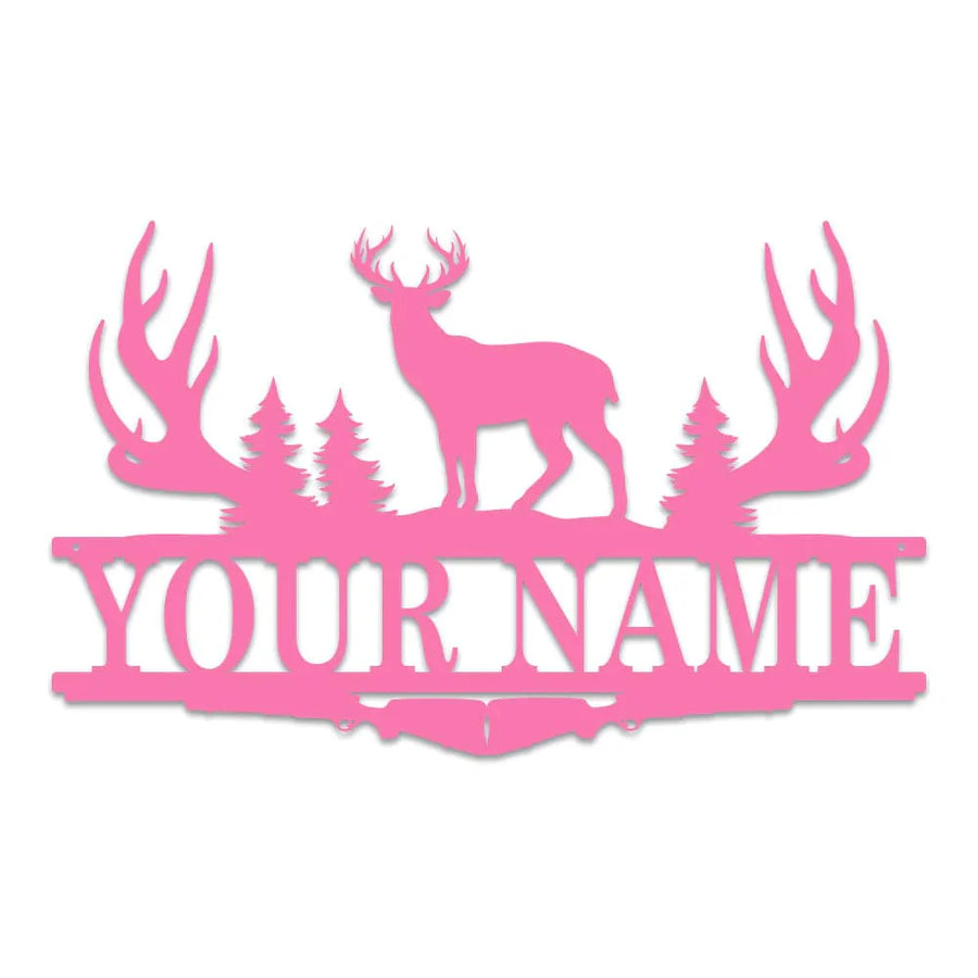 Buck Antler Split Monogram