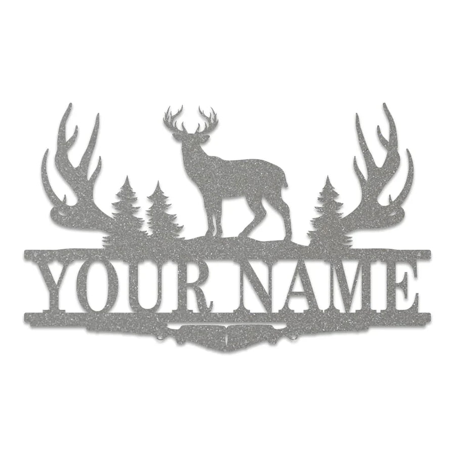 Buck Antler Split Monogram