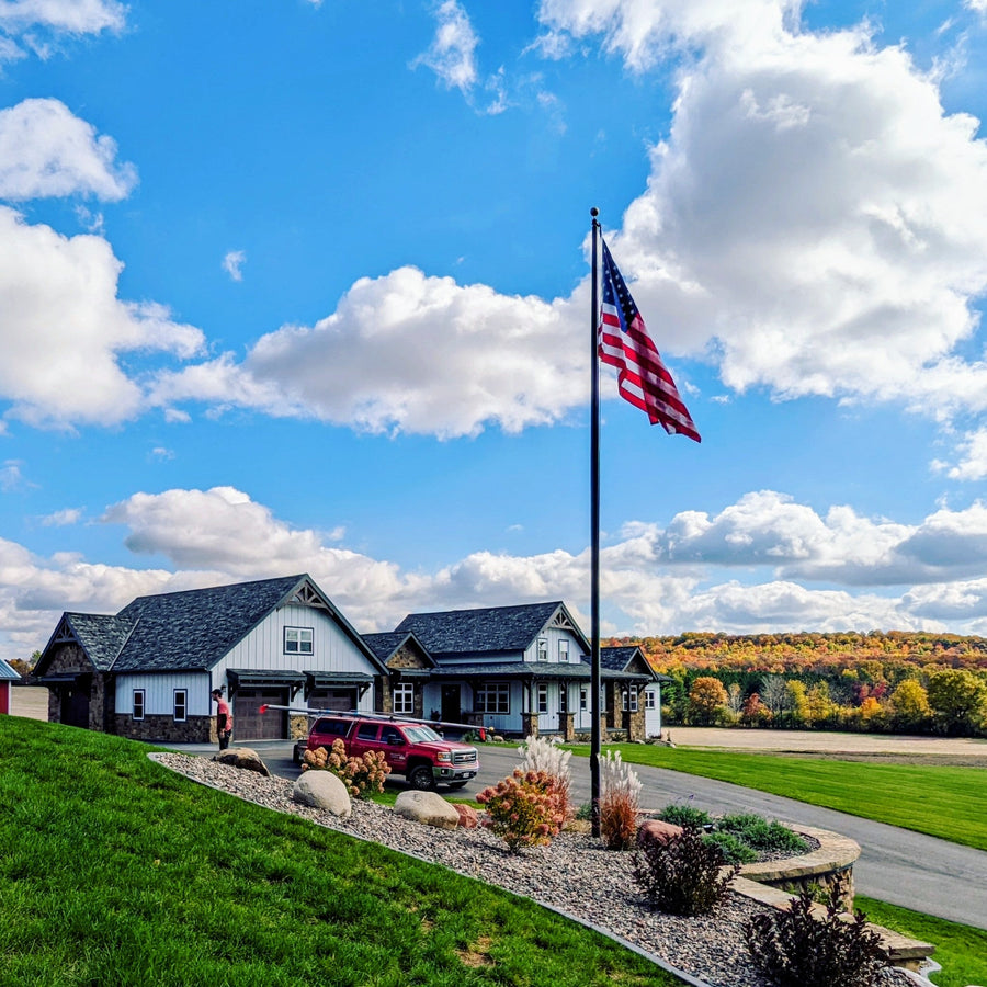 30' Commander Flagpole - 100% Made in USA