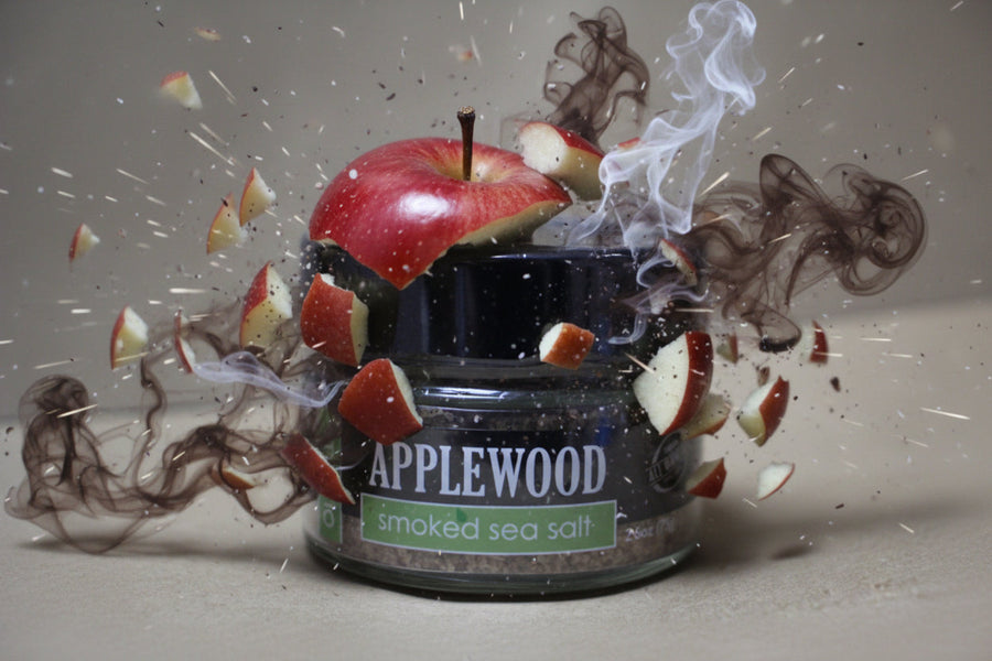 Applewood Smoked Sea Salt by Olivelle