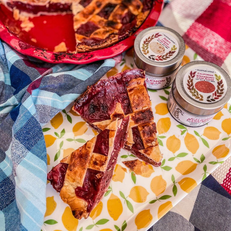 California Strawberry Cane Sugar Gourmet Cane Sugar Gustus Vitae